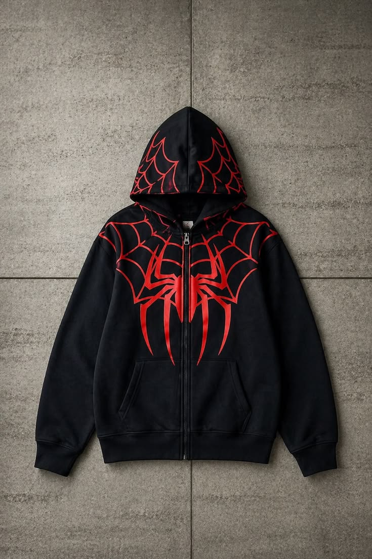 Black Spider-Man Leather Jacket