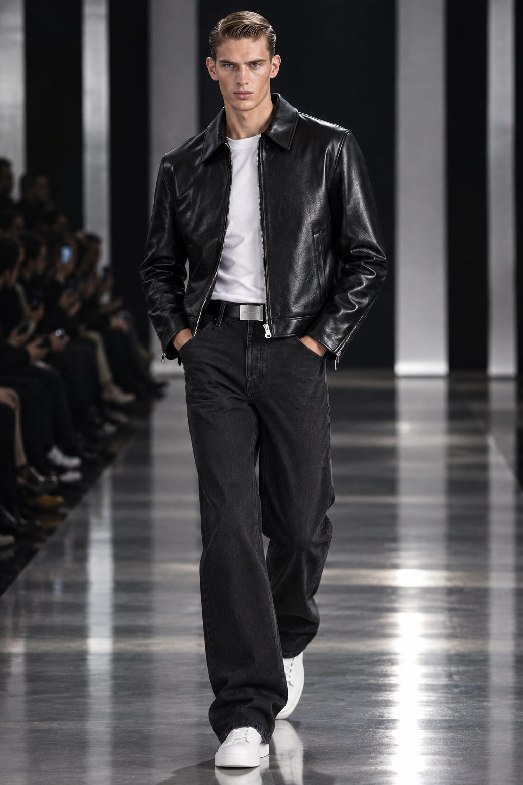 Black Leather Jacket – Premium Classic Fit