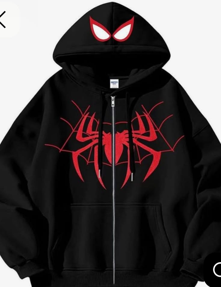 Black Spider-Man Leather Jacket