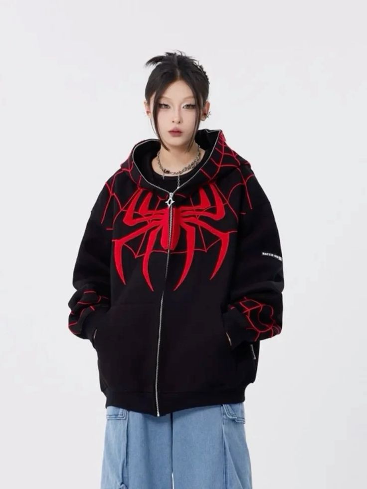 Black Spider-Man Leather Jacket